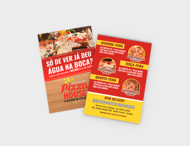 Flyers, Panfletos e Folders